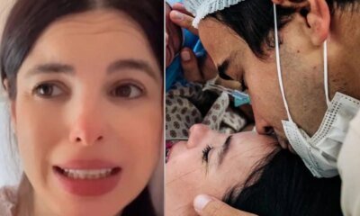 Sthefany Brito anuncia nascimento do filho e desabafa ‘Desejei isso
