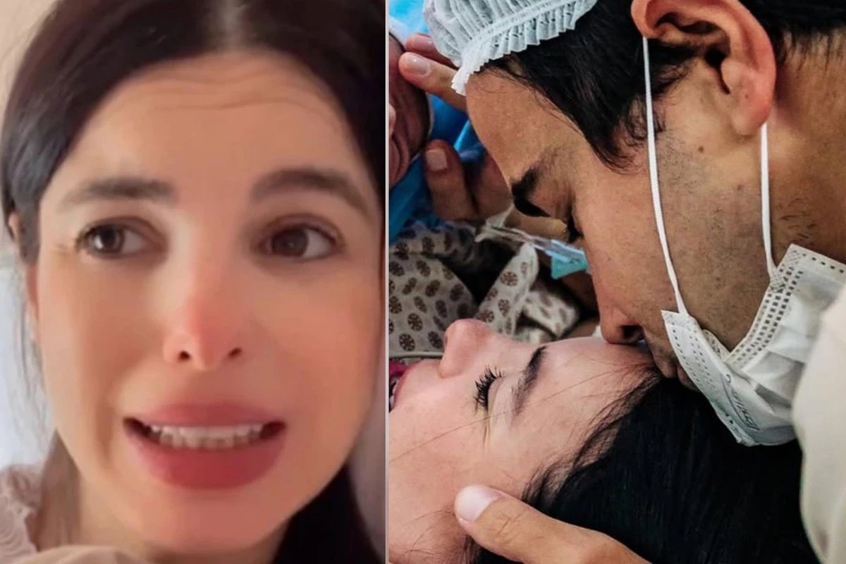 Sthefany Brito anuncia nascimento do filho e desabafa ‘Desejei isso