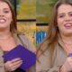 Tati Machado abre o coracao no Mais Voce e anuncia