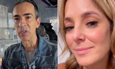 Ticiane Pinheiro exibe clique de biquini e reacao de Cesar