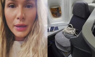 Um ano apos pane em aviao Livia Andrade vive pesadelo