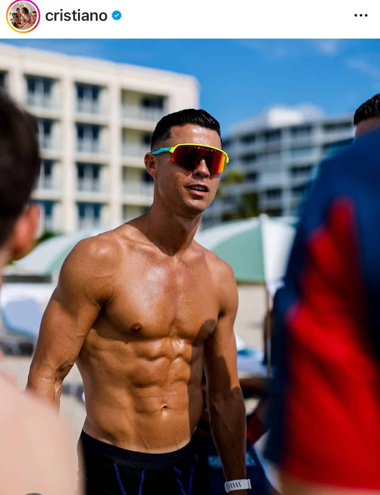 Uma maquina chamada Cristiano Ronaldo saiba o segredo para o