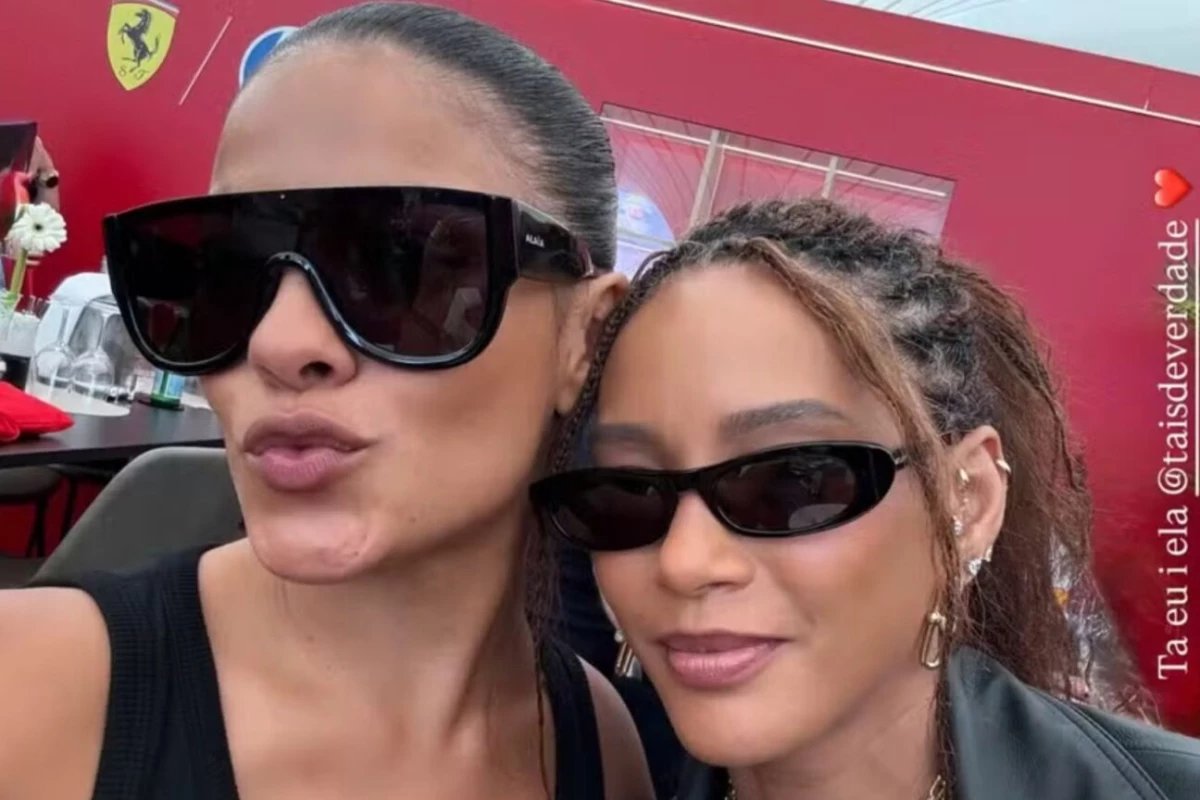 Uniao feminina em foco Tais Araujo revela como ajudou Bella