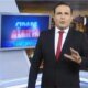 Video reporter da Record cai em buraco durante transmissao ao