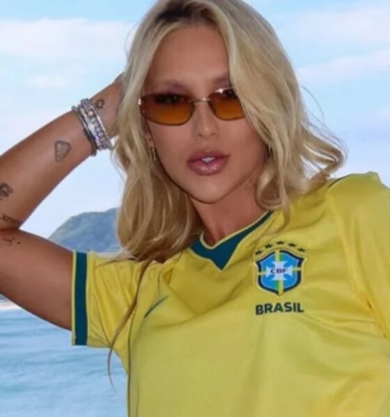 Virginia Fonseca ignora polemica apos nota zero no Domingao e