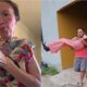 ‘Estatua viva influenciadora luta contra doenca sem cura