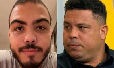 ‘Gente infeliz filho de Ronaldo nao se cala apos criticas