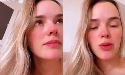 Acidente domestico faz cantora Thaeme ser internada e comunicado e