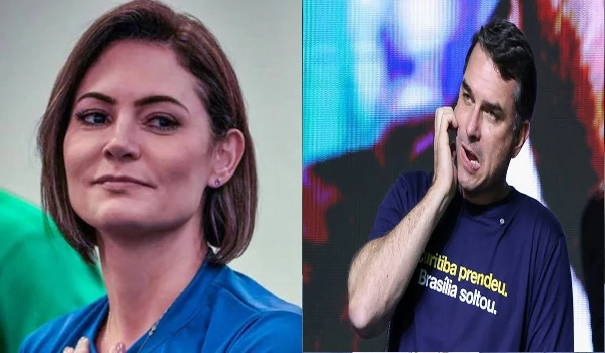 Aliados de Flavio Bolsonaro temem que Michelle fale o.webp