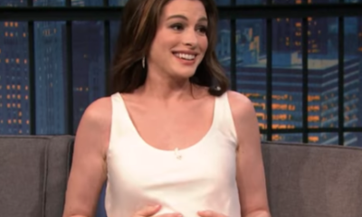 Aos 43 anos Anne Hathaway revela se gravidez do 3o