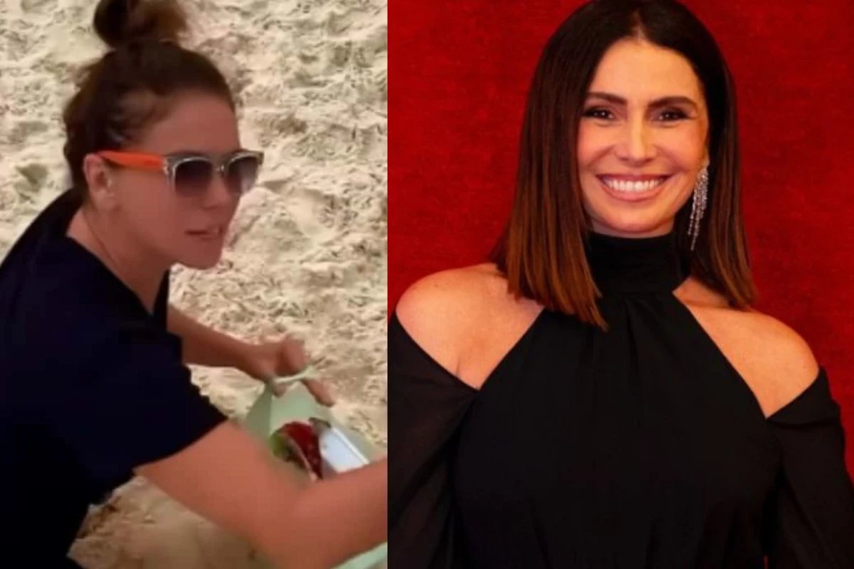 Aos 50 anos Giovanna Antonelli e vista catando lixo na