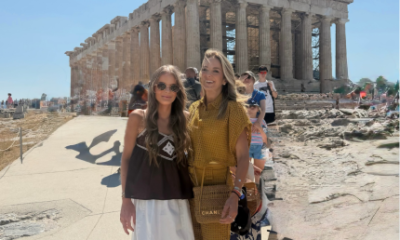 Apos celebrar sete anos da filha cacula Ticiane faz viagem