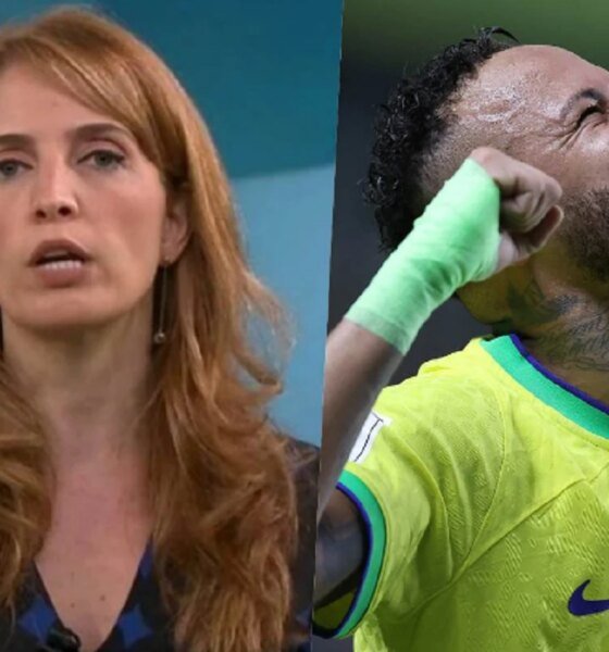 Apos derrota do Brasil na Copa Poliana Abritta entra com