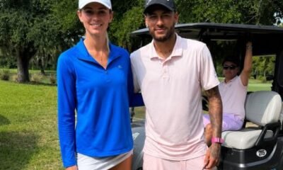 Apos derrota na Copa Neymar Jr troca futebol por golfe