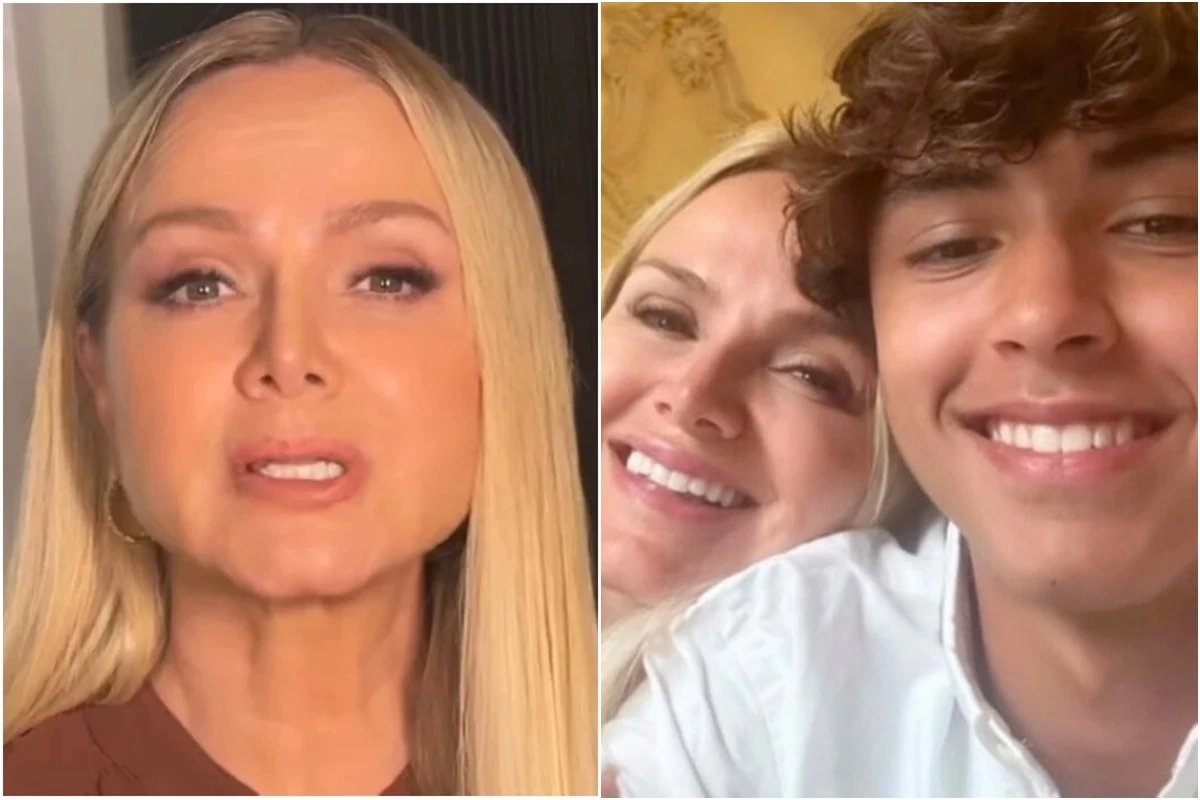 Apos ocorrido com o filho Eliana se manifesta ‘aquele aperto