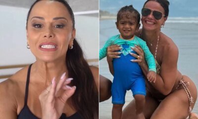 Apos ocorrido com o filho Viviane Araujo nao descarta fazer