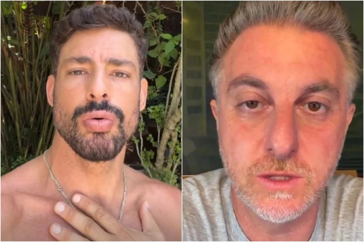 Apos ocorrido no Domingao Caua Reymond se manifesta e Luciano