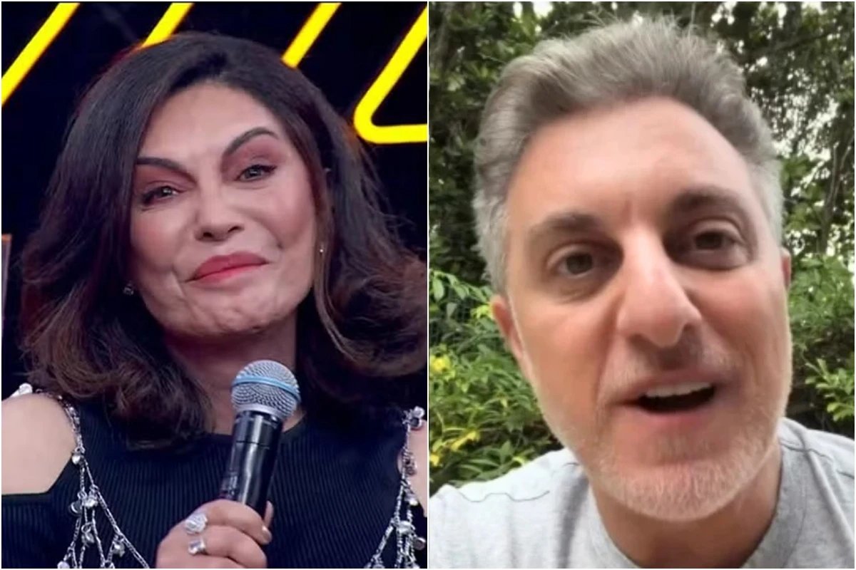 Apos ocorrido no Domingao Marcia Goldschmidt chora e Luciano Huck