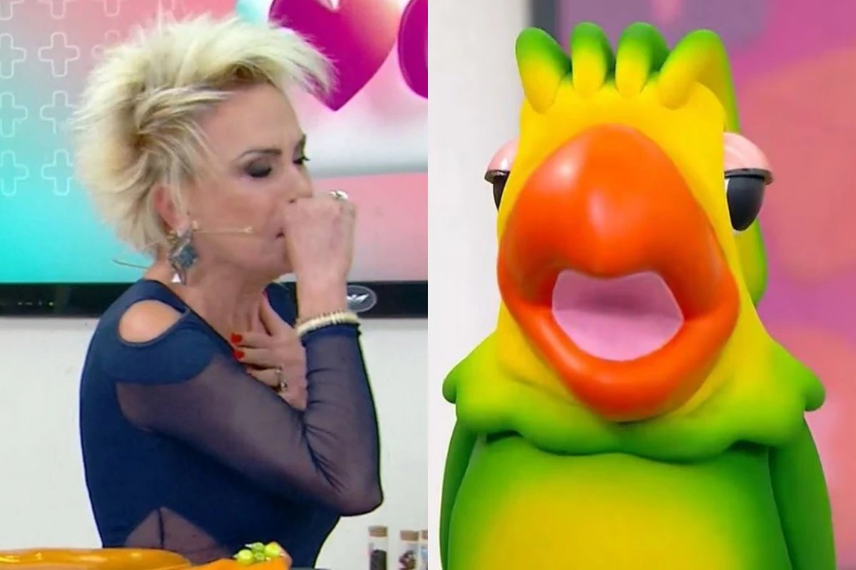 Apos provarem receita ao vivo Ana Maria e equipe passam