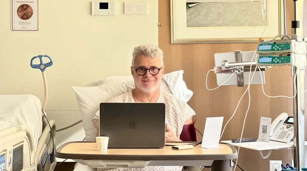 Ator Tadeu Aguiar celebra remissao apos ter cancer de.webp