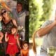 Ausencia de parte da familia no aniversario de Leonardo chama