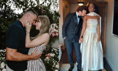Bailarina de Taylor Swift e criticada por usar vestido.webp