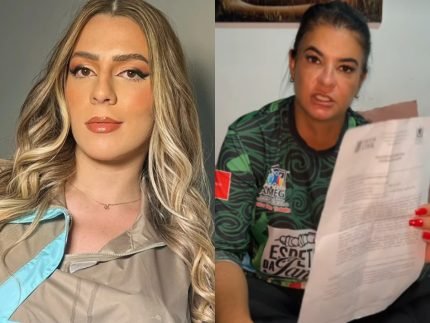 Barraco Malevola discute apos denunciar transfobia em praia no PB