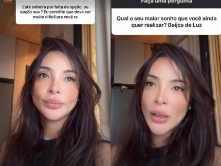 Carol Nakamura desabafa sobre solteirice Homens estao muito sem iniciativa