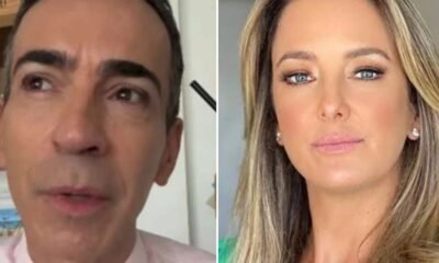 Cesar Tralli se despede de Ticiane e Rafa Justus e