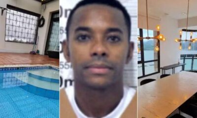 Cobertura de luxo de Robinho em Santos encalha ha um