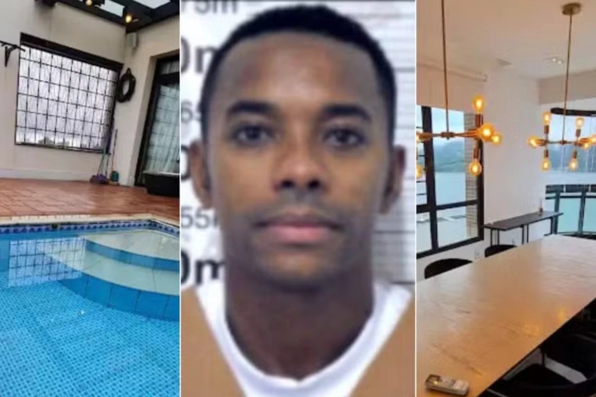 Cobertura de luxo de Robinho em Santos encalha ha um