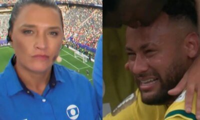 Comentarista Ana Thais Matos detona Neymar ao vivo e rebate