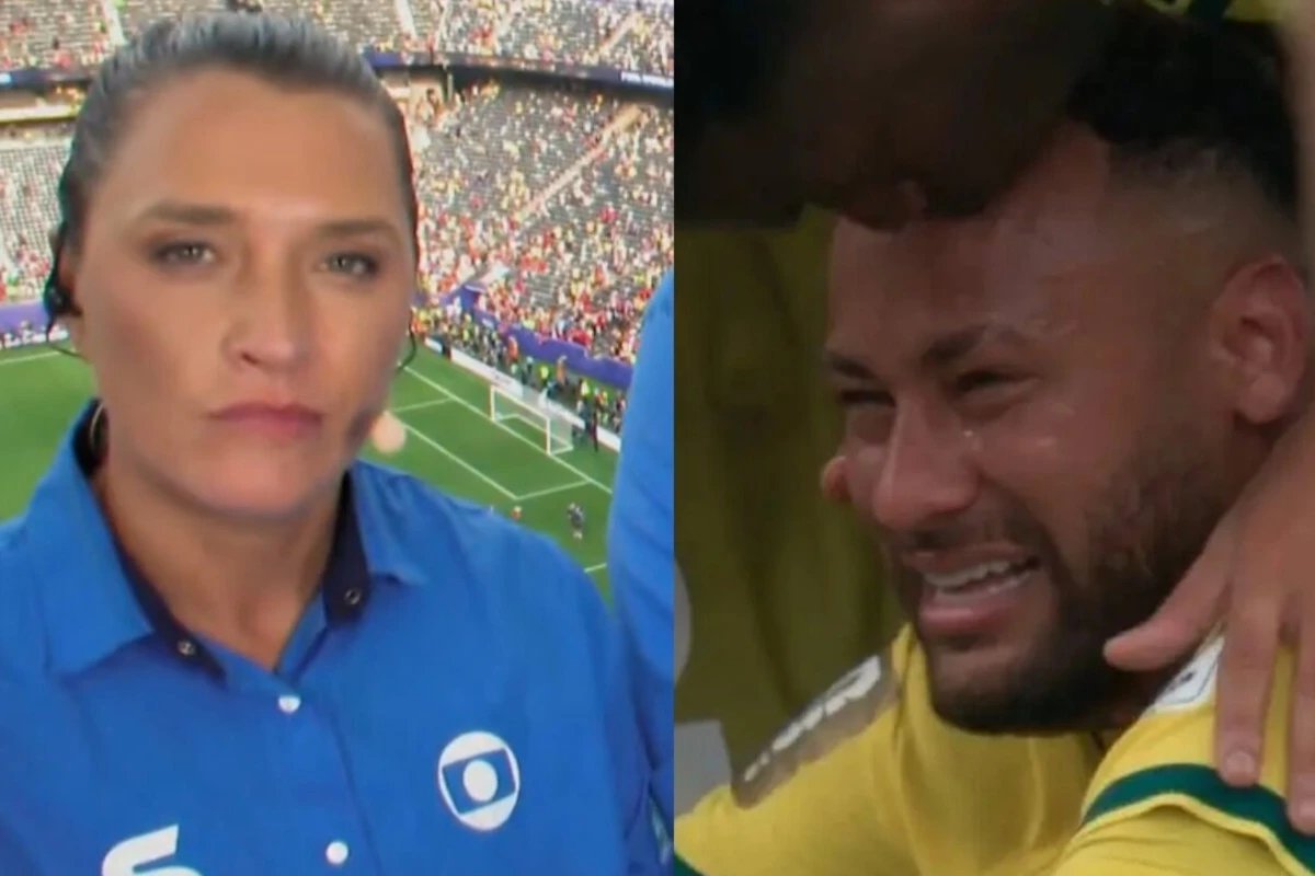 Comentarista Ana Thais Matos detona Neymar ao vivo e rebate