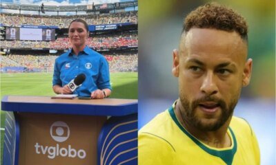 Comentarista da Globo e detonada apos ironizar Neymar os fas
