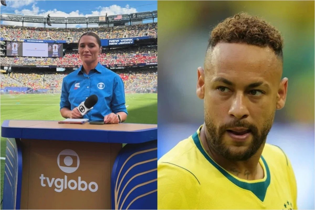 Comentarista da Globo e detonada apos ironizar Neymar os fas