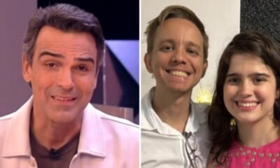 Conheca genro de Tadeu Schmidt filha do apresentador anunciou noivado