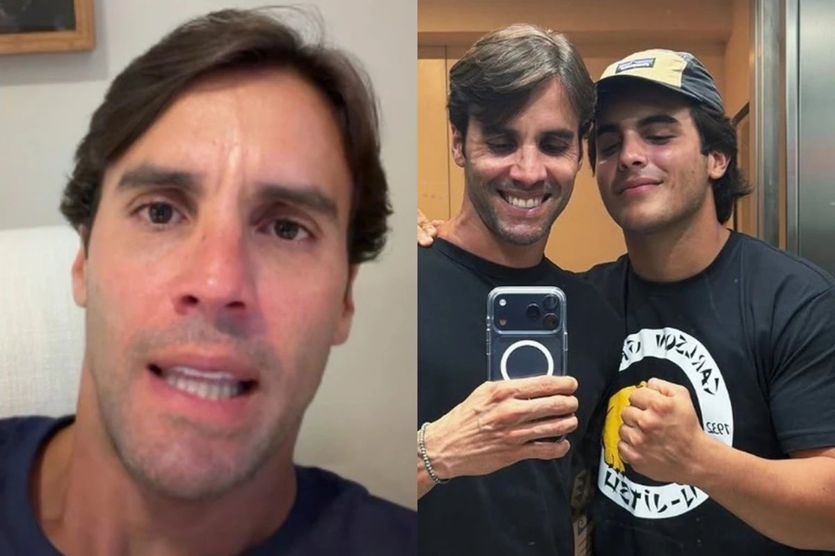 Daniel Cady revela reacao ao descobrir o que o filho