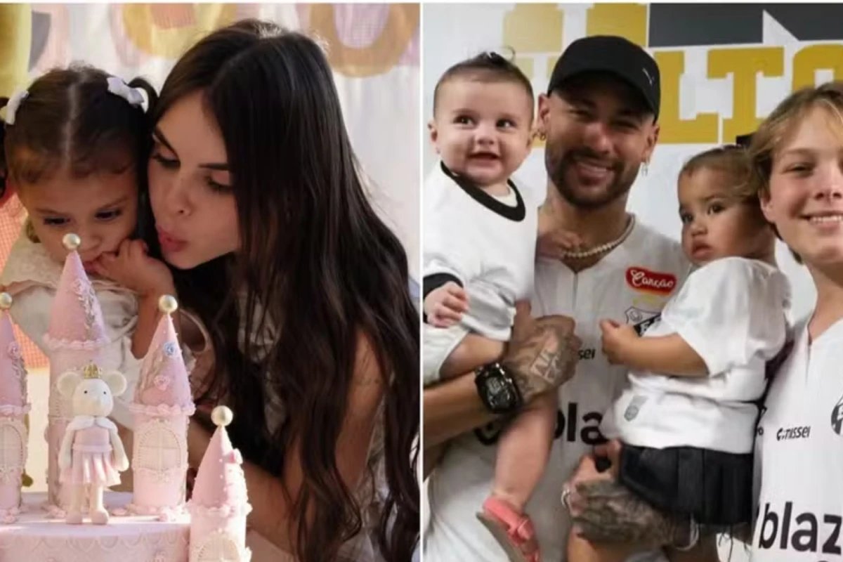 Davi Lucca marca presenca na festa de Helena e gesto