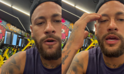 De volta aos treinos Neymar ironiza criticas por torneio de