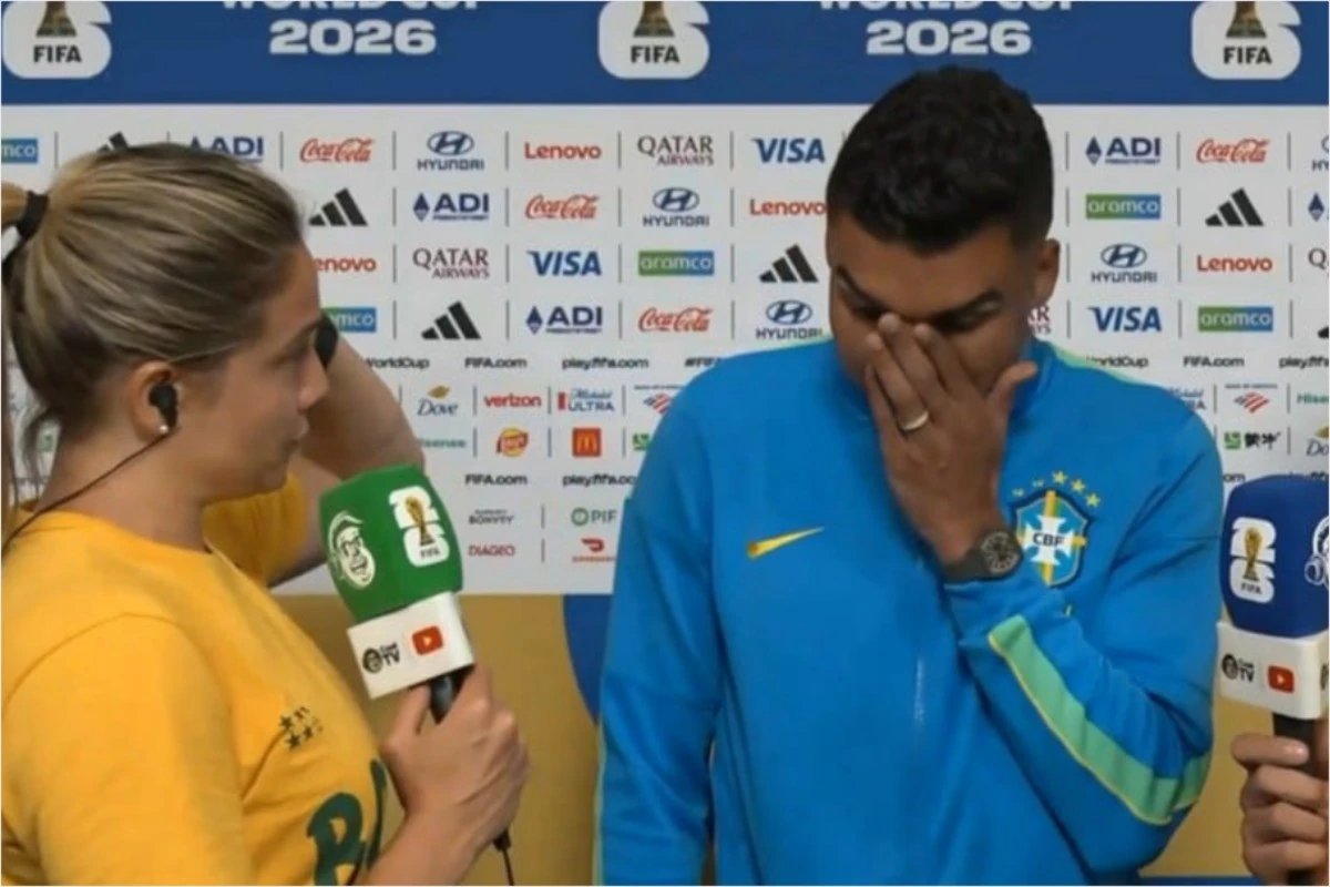 Eliminacao do Brasil na Copa Casemiro nao segura as lagrimas