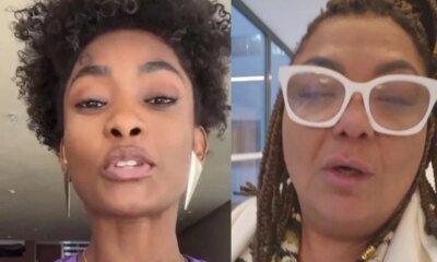 Em meio a polemica Erika Januza faz publicacao e comentario