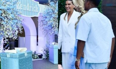 Endrick e Gabriely Miranda fazem cha de bebe luxuoso para