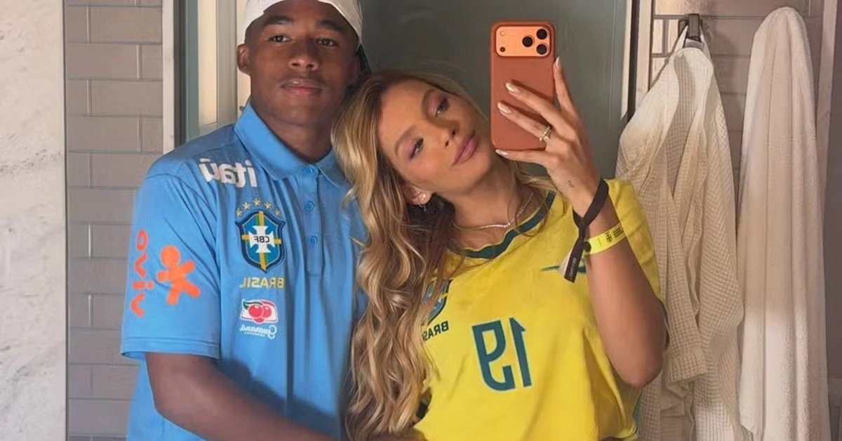 Endrick e Gabriely anunciam nome do primeiro filho e geram