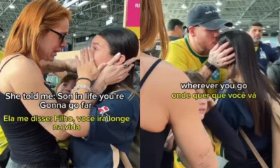 Ferrugem e esposa se emocionam com ida de filha.webp