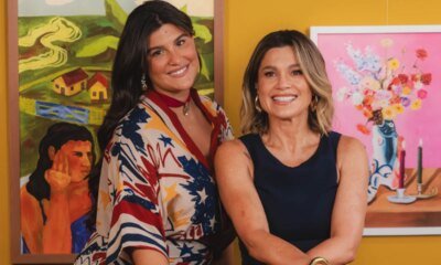 Filha de Flavia Alessandra surge de biquini em video e