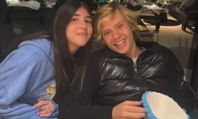 Filho de Adriane Galisteu surge com namorada pela primeira vez