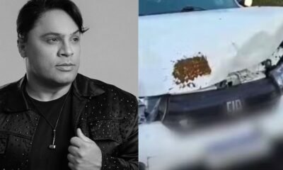 Filho do cantor Neto Araujo sofre acidente a caminho do