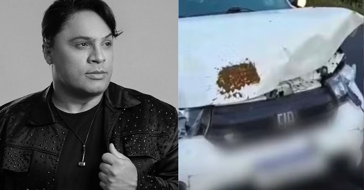 Filho do cantor Neto Araujo sofre acidente a caminho do