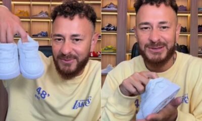 Fred Bruno surpreende e revela que sera pai novamente namorada