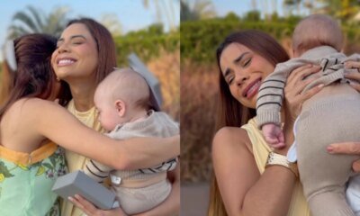 Gabi Luthai escolhe Lexa para ser madrinha de Matteo e